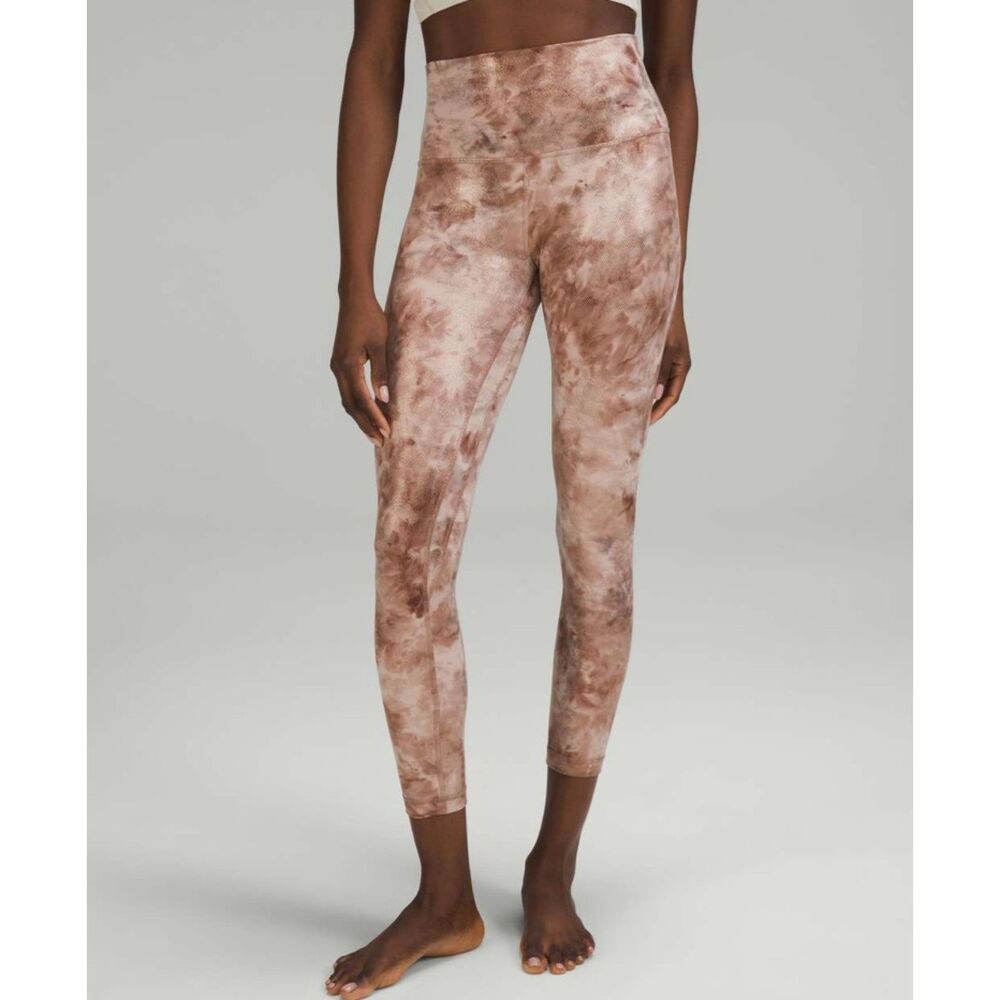 NWT Lululemon Align High-Rise Pant 25" *Shine size 6